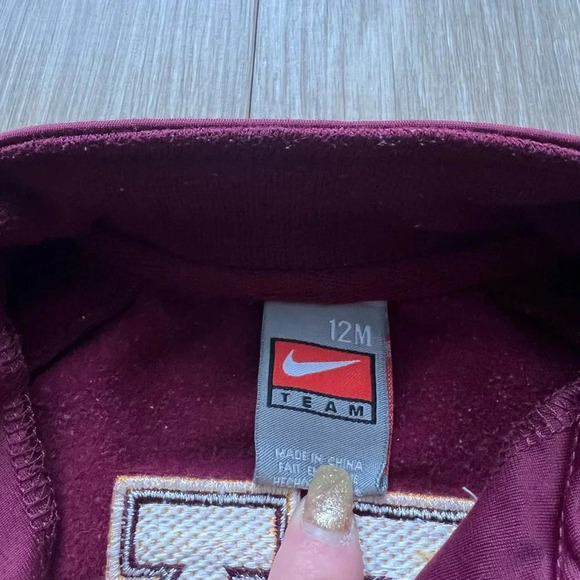 Toddler Nike Minnesota’s Zip Up Size 12 months - Picture 4 of 6